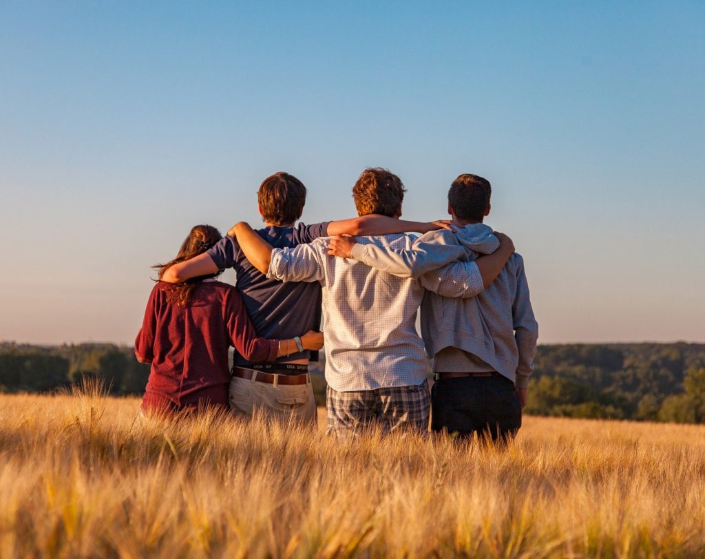 en communion avec les autres et la nature